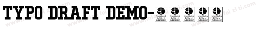 Typo Draft Demo字体转换